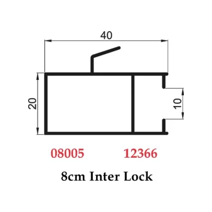 8 cm Inter Lock – 08005 12366