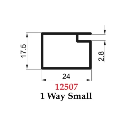1 Way Small - 12507