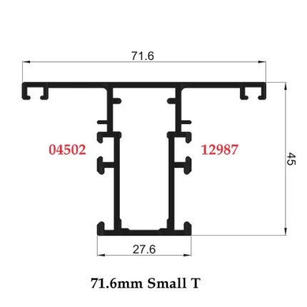 71.6mm Small T - 04502 12987
