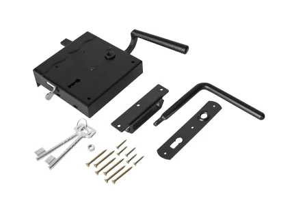 Steel Single Lock Powder Coat