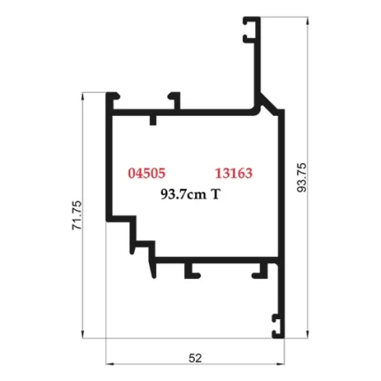 93.7 cm T - 04505 13163