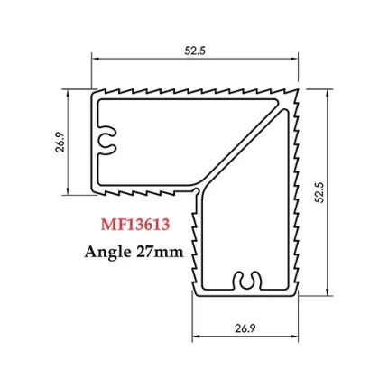 Angle 27mm - MF13613