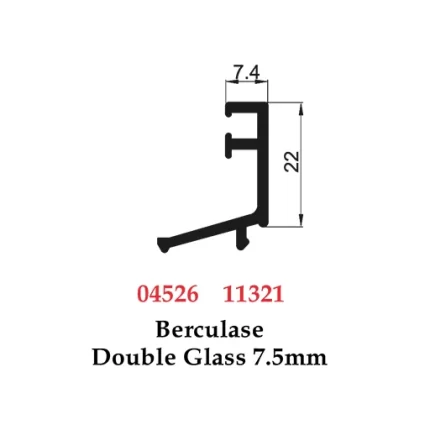 Berculase Double Glass 7.5mm - 04526 11321