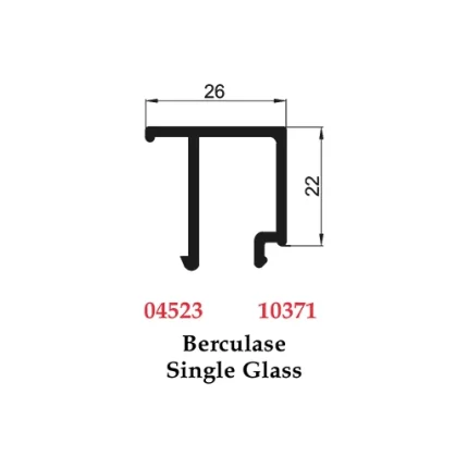 Berculase Single Glass - 04523 10371