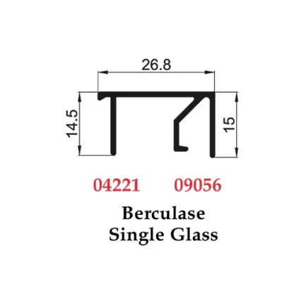 Berculase Single Glass - 04221 09056