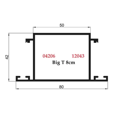 Big T 8cm - 04206 12043