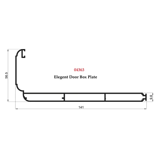 Elegent Door Box Frame - 04363