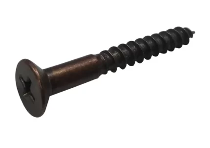 Flat Phillips Head Wood Screws Brown
