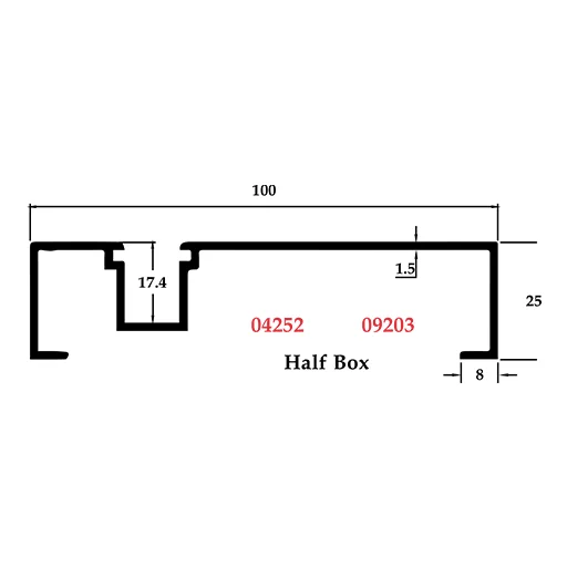 Half Box Half Box - 04252 09203