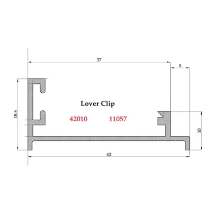 Lover Clip - 42010 11057