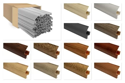 PVC Plinth Cover Profile Skirting