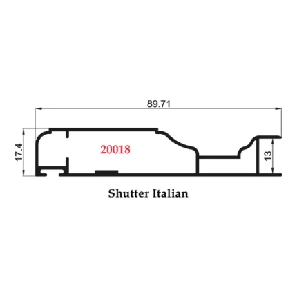 Shutter Italian - 20018