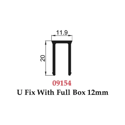 U Fix with Full Box 12mm – 09154