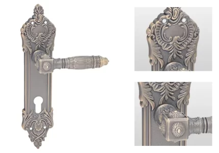 Wooden Door Handle Design 14