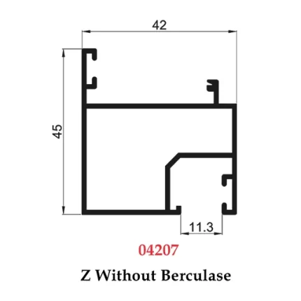 Z without Berculase - 04207