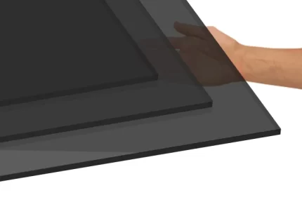 Black Fluorescent Cast Acrylic Sheet