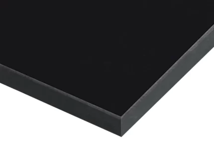 Black HPL Cubicle Partition Board