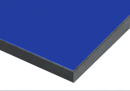 Blue HPL Cubicle Partition Board