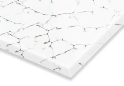 Cracked White K71 Solid Surface Sheet