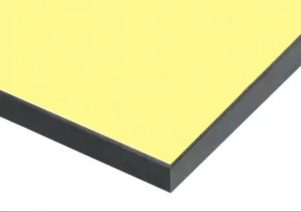 Cream Yellow HPL Cubicle Partition Board