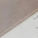 Dusty Gravel Solid Surface 76x367cm 12mm