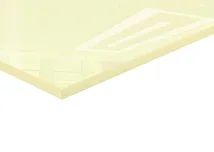 Ivory Off-white Cast Acrylic Sheet - Light Pass