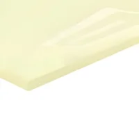Ivory Off White Cast Acrylic Sheet Light Pass