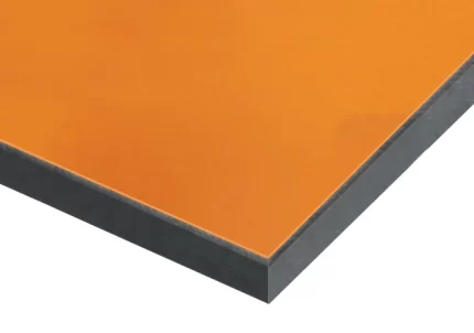 Orange HPL Cubicle Partition Board
