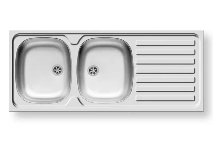Pyramis Kitchen Sink International (120X50) 2B 1D
