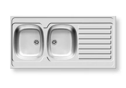 Pyramis Kitchen Sink International (120X60) 2B 1D