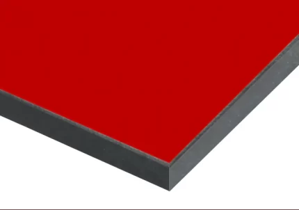 Red HPL Cubicle Partition Board