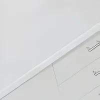 Snow White Solid Surface 76x367cm 12mm