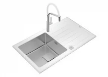 TEKA Sink 1B 1D Maestro Diamond RS15 86 Auto White