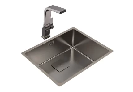 TEKA Sink 1B Maestro Flexlinea RS15 50.40 Titanium