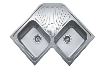 Teka Sink Inset Corner Angular 2B 1D