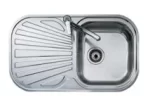 Teka sink STYLO 1B 1D Angular 830 x 485 mm