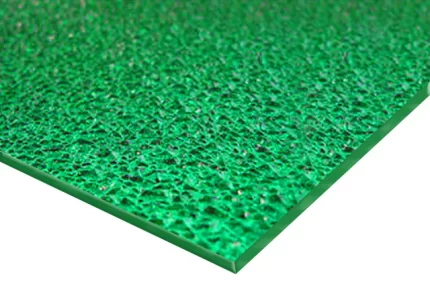 Textured Green Polycarbonate Sheet