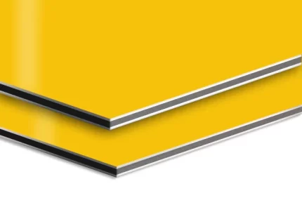 Yellow Aluminium Composite Panel - ACP Wall Cladding Sheet